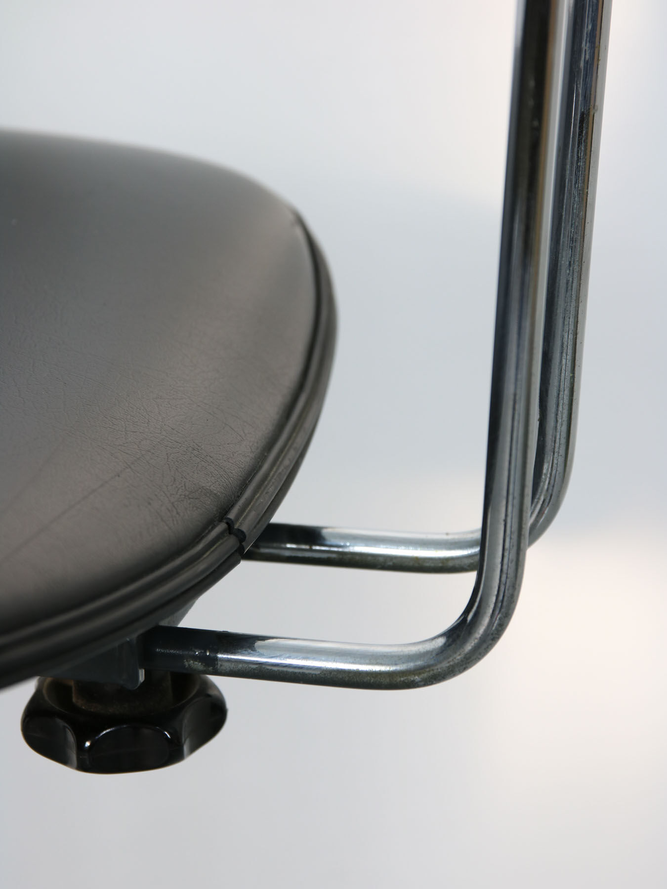 Mid-Century Black Office Swivel Chair from Stol Kamnik