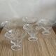 5 ice cream cups, Arques crystal fruits