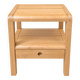 Habitat Radius bedside table in oak, design by Simon Pengelly.