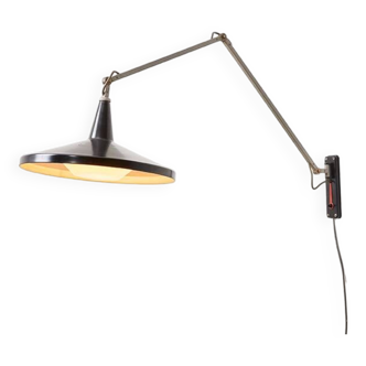 Wim Rietveld Panama Wall Lamp Model 4050 for Gispen 1955