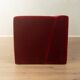 Striking velvet sofa from the 1980s