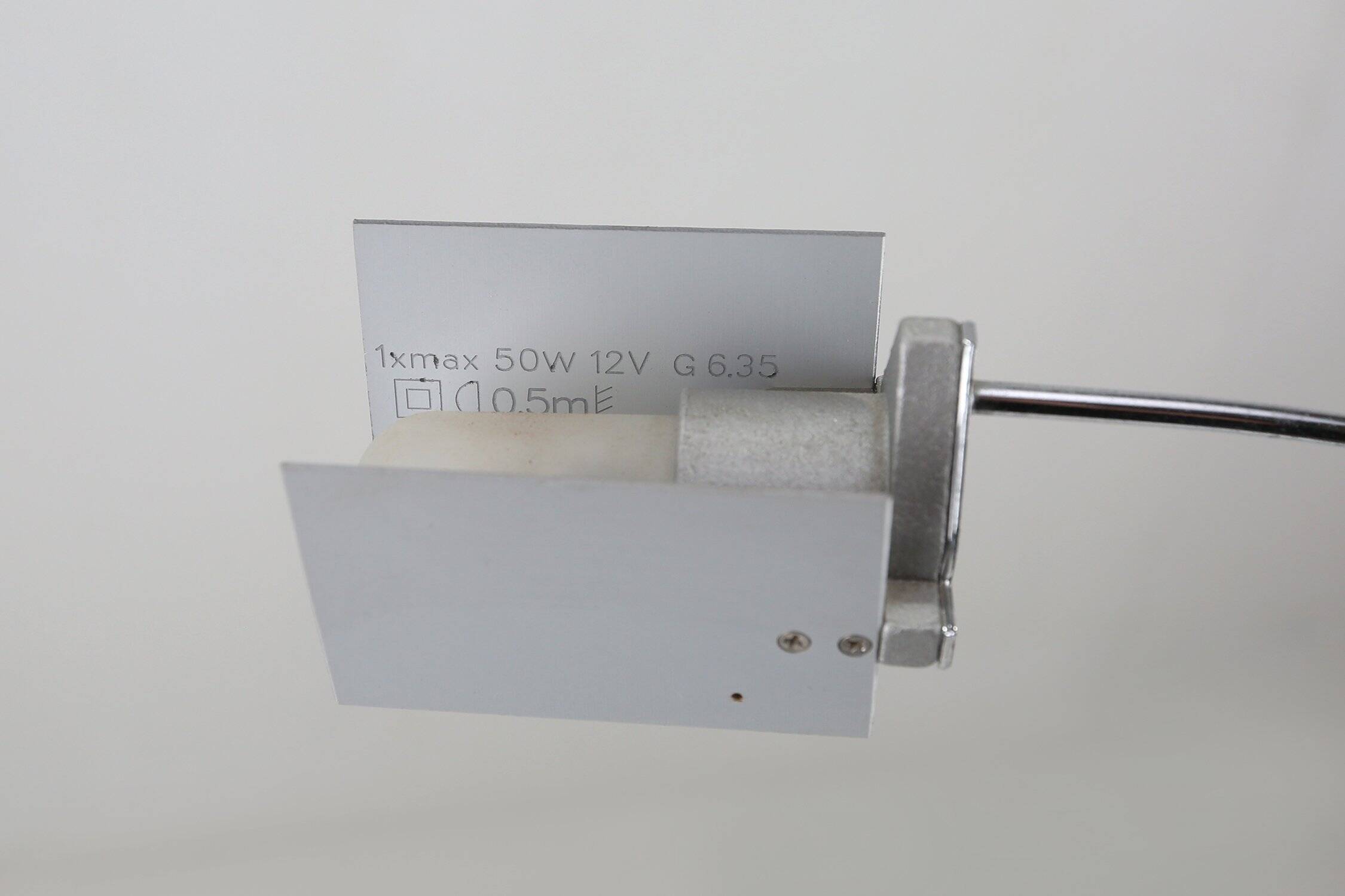 Vintage Italian Fontana Arte Falena Table Lamp by Alvaro Siza