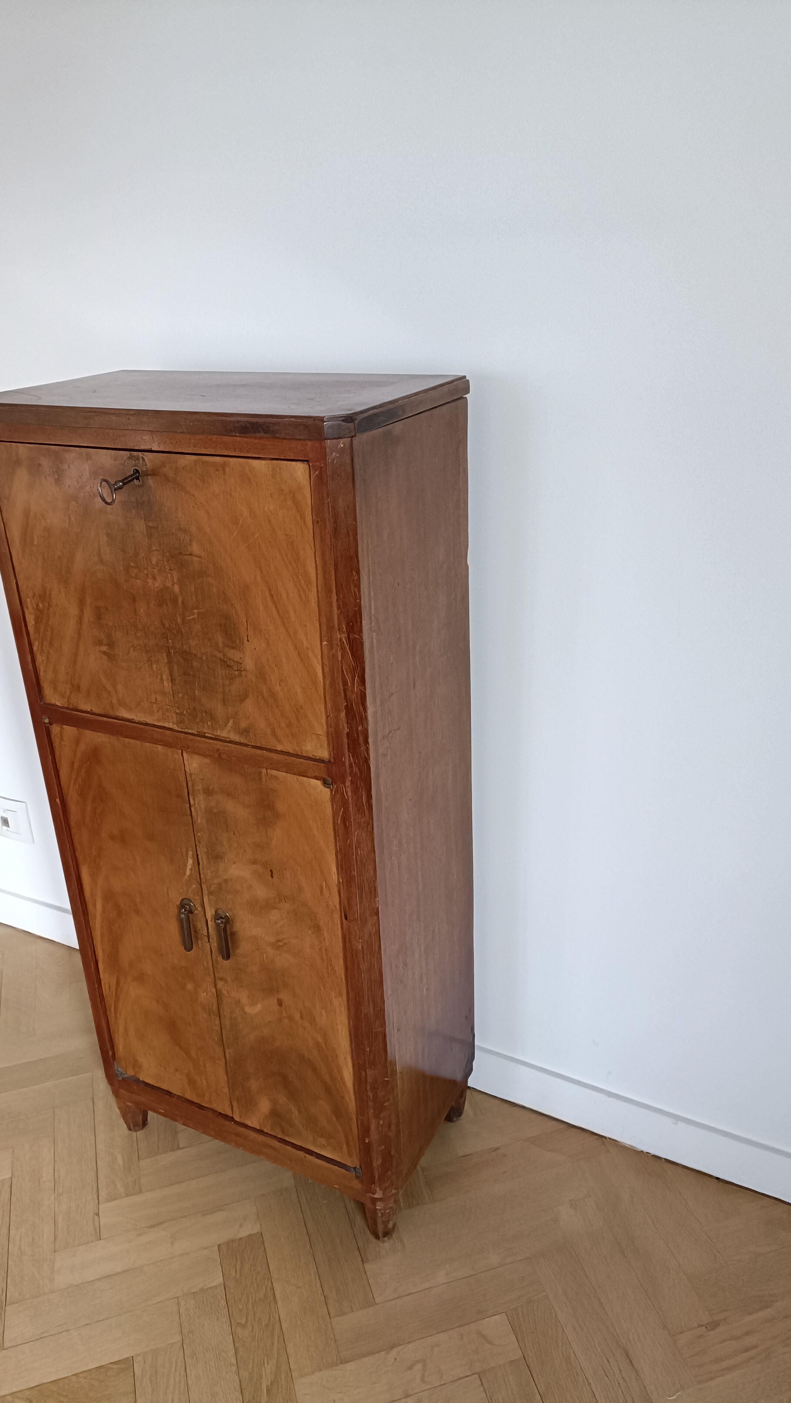 Art deco furniture old radio cabinet