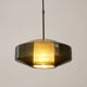 Green glass pendant lamp by Carl Fagerlund for Orrefors