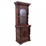 Buffet ancien, richement sculpté, fin du 19e siècle
