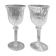 Crystal glasses from Saint Louis, Hermès house.