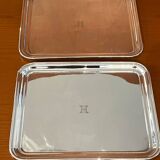 Christofle, 2 rectangular serving trays