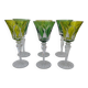 6 large crystal glasses from Saint Louis, Camargue model.