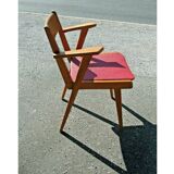 Lot of 8 Scandinavian style chairs Danish 60s-70s