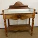 Table de toilette coiffeuse Louis Philippe