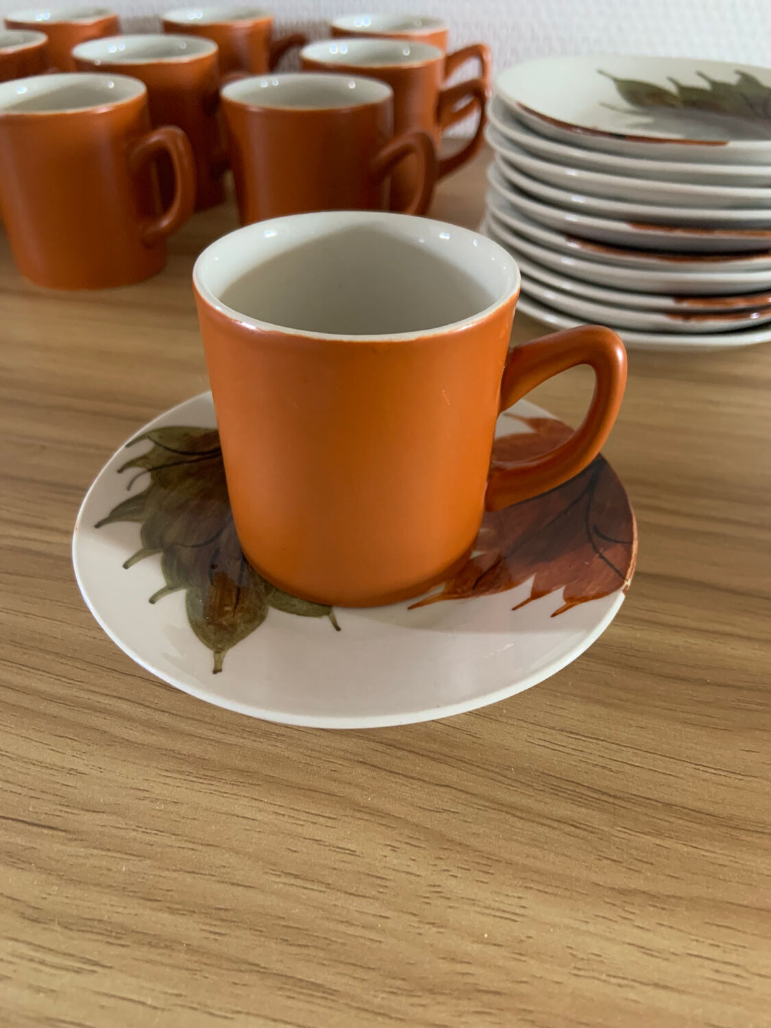 Oven King Italy coffee cups and sub-cups