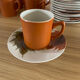 Tasses et sous tasses à café Oven King Italie