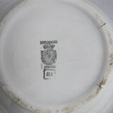 Saladier décor ala in earthenware of Sarreguemines - Digoin