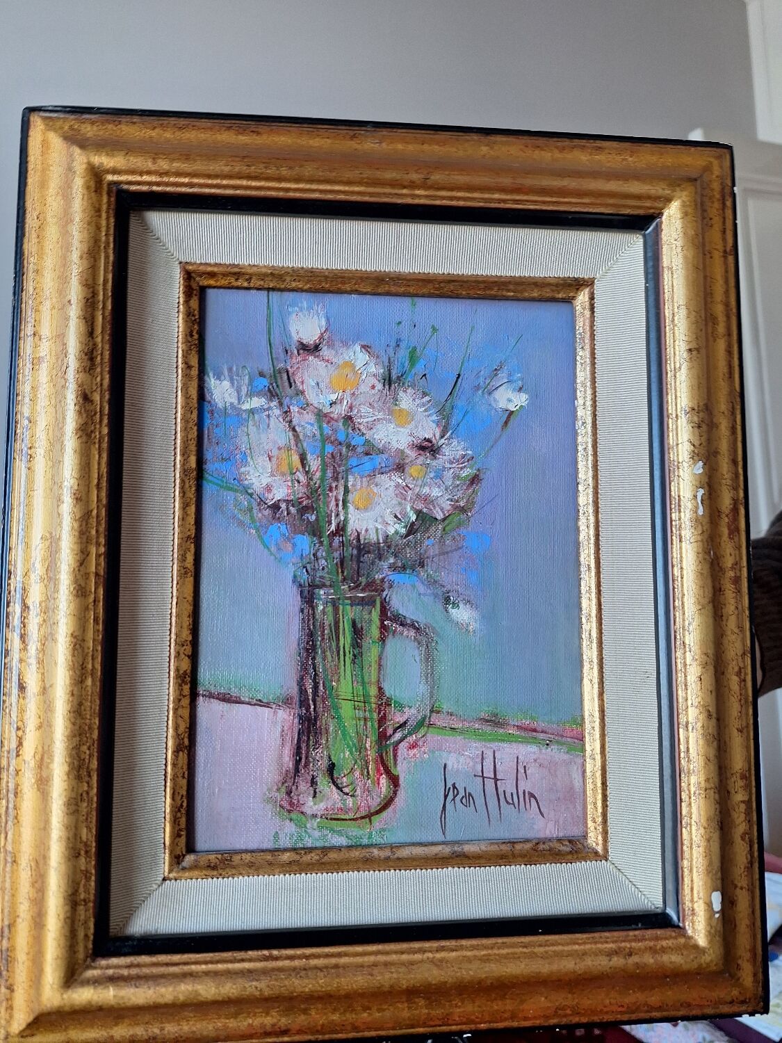 Oil on canvas signed Jean Hulin