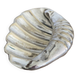 Silver metal pocket empty