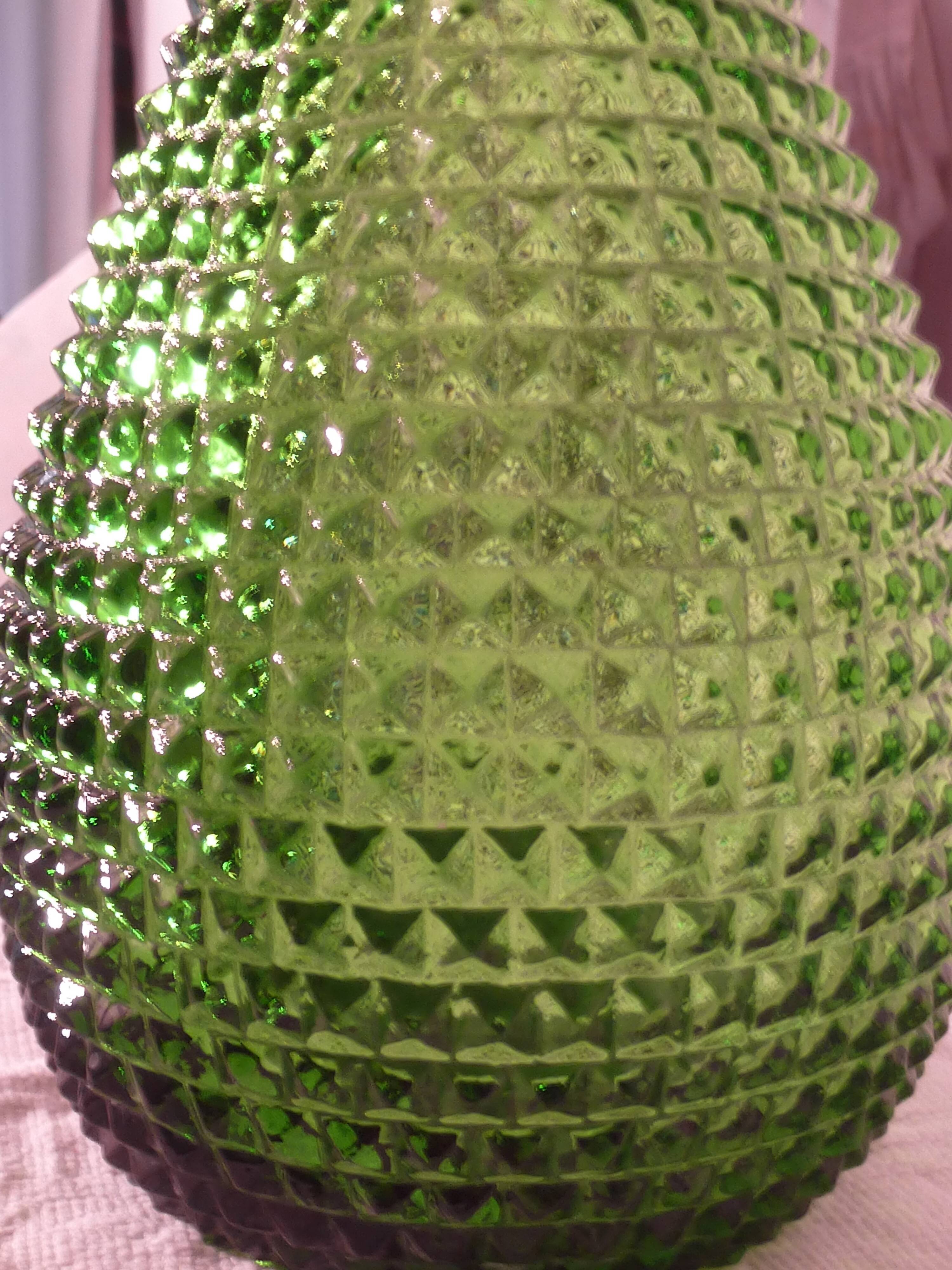 bottle Empoli Italian glassware year 60