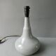 Lampe en grès ton gris bleu des années 70