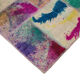 Handwoven turkish contemporary 203 cm x 302 cm multicolor patchwork carpet