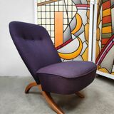 Chaise Congo vintage design hollandais Theo Ruth Artifort