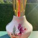 Floral porcelain Shepherd lamp