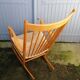 Rocking chair modèle J16 par Hans J. Wegner années 1960 FDB Møbler