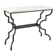 Forged Iron Neoclassical Console Table, Italy 1950’s