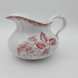 Broc Joufflu Old Pitcher Terre De Fer Creil And Montereau Lilac