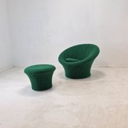Mushroom Armchair and Ottoman by Pierre Paulin for Artifort, 1960's