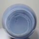 Grand vase poire vintage verre fumé doublé d'opaline bulle de savon Murano