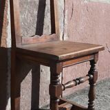 Lorraine chair. (Solid wood, 19th century)