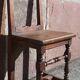Chaise Lorraine. (Bois massif, 19ème siècle)