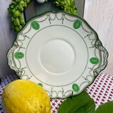 Plat à gâteau en faïence Royal Doulton ancien