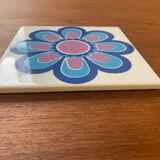 Villeroy & Boch trivet 1970 - blue flower