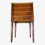 Louis XVI style bedside chest of drawers