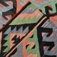 Tapis kilim graphique pastel – Un bijou artisanal pour une déco audacieuse