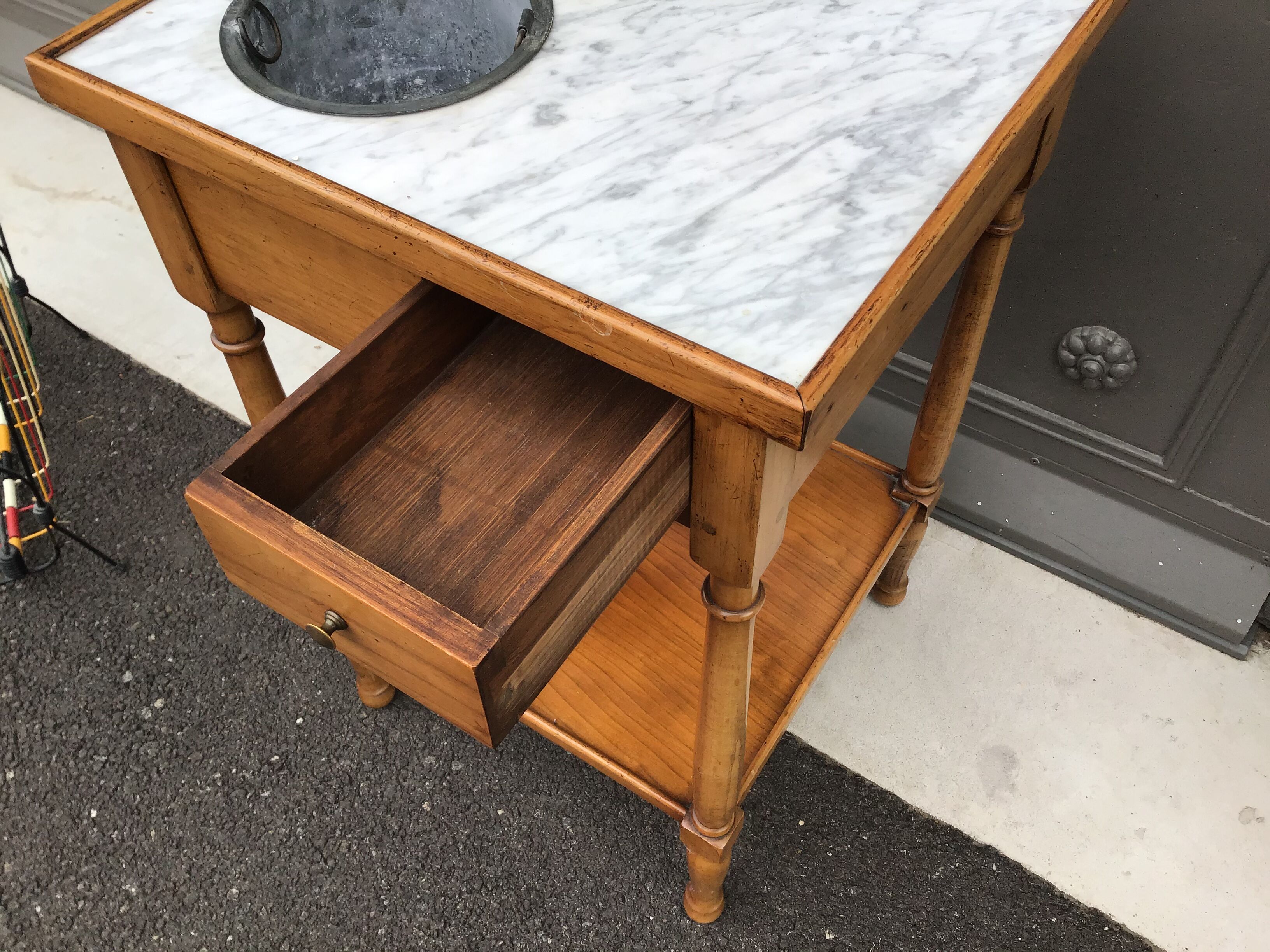 Louis XVI style plant door