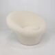 "Big Mushroom" Armchair and Pouf by Pierre Paulin for Artifort