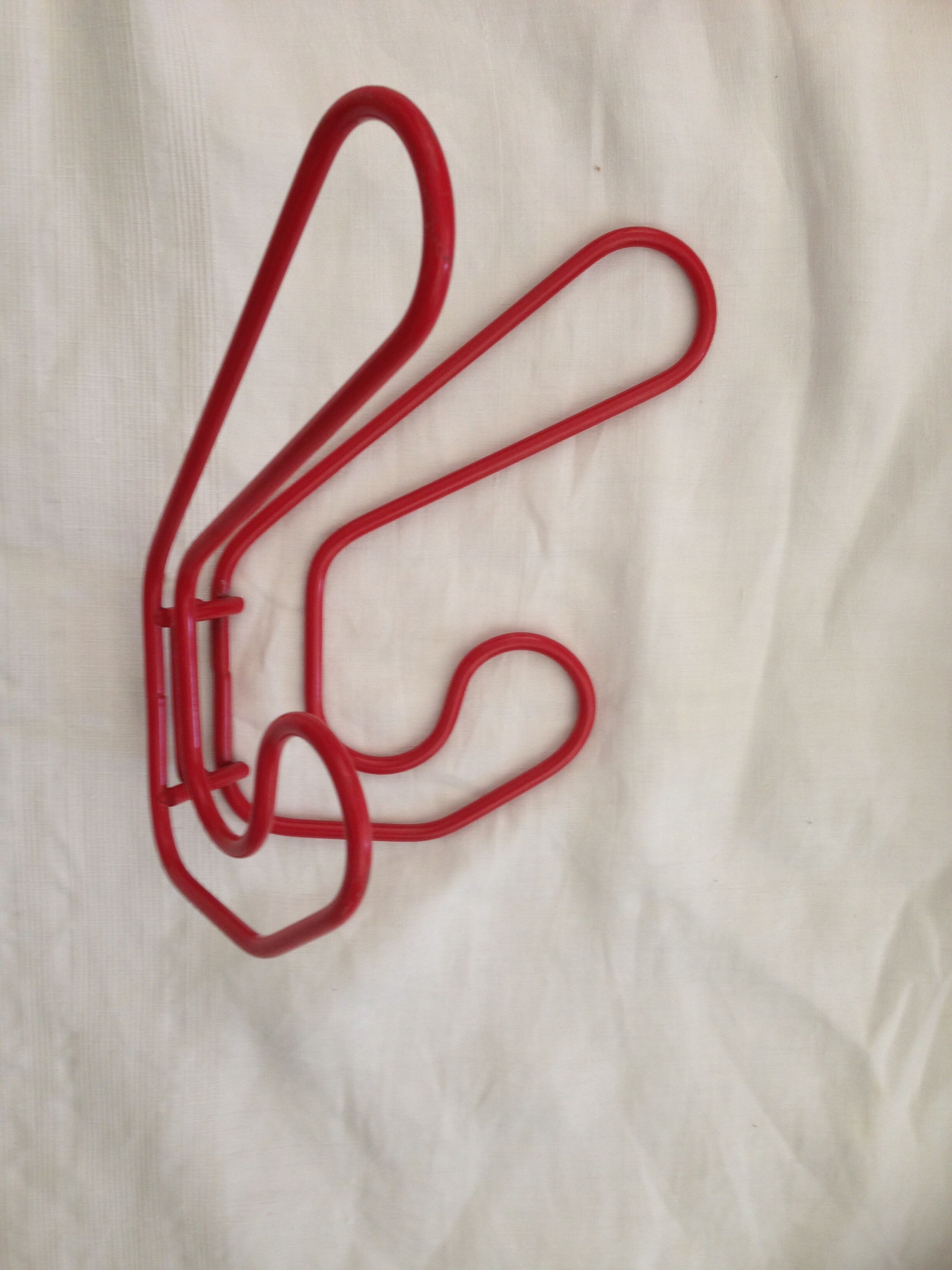 Pair of butterfly and demi-vestiaire of the 70 hooks