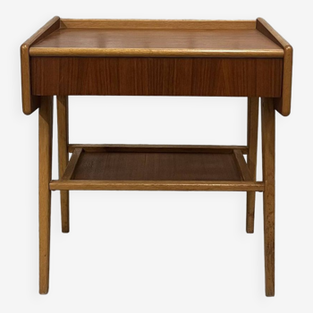 Teak bedside table, Sweden, 1960s