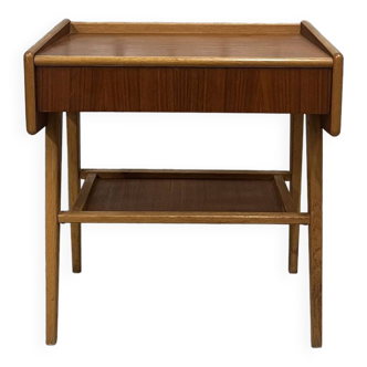 Teak bedside table, Sweden, 1960s