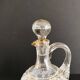 19th carafe liqueur service and 7 glasses