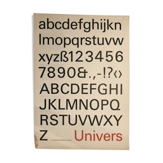 Poster collection typography