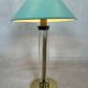 Vintage Hollywood Regency table lamp – brass and perspex