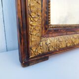 Louis Philippe style mirror wood, vintage gold