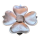 Silver-plated lotus flower ashtray, 1970.