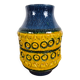 Glazed terracotta vase with scraffito decoration by Aldo Londi for Bitossi, Italy, 1960.