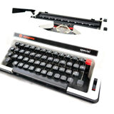 Olympiette special olympia grey typewriter