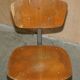 Six sièges de stade pliants vintage mid-century modern avec nouvelles bases