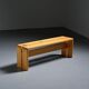 Banc en pin massif, Les Arcs, circa 1973