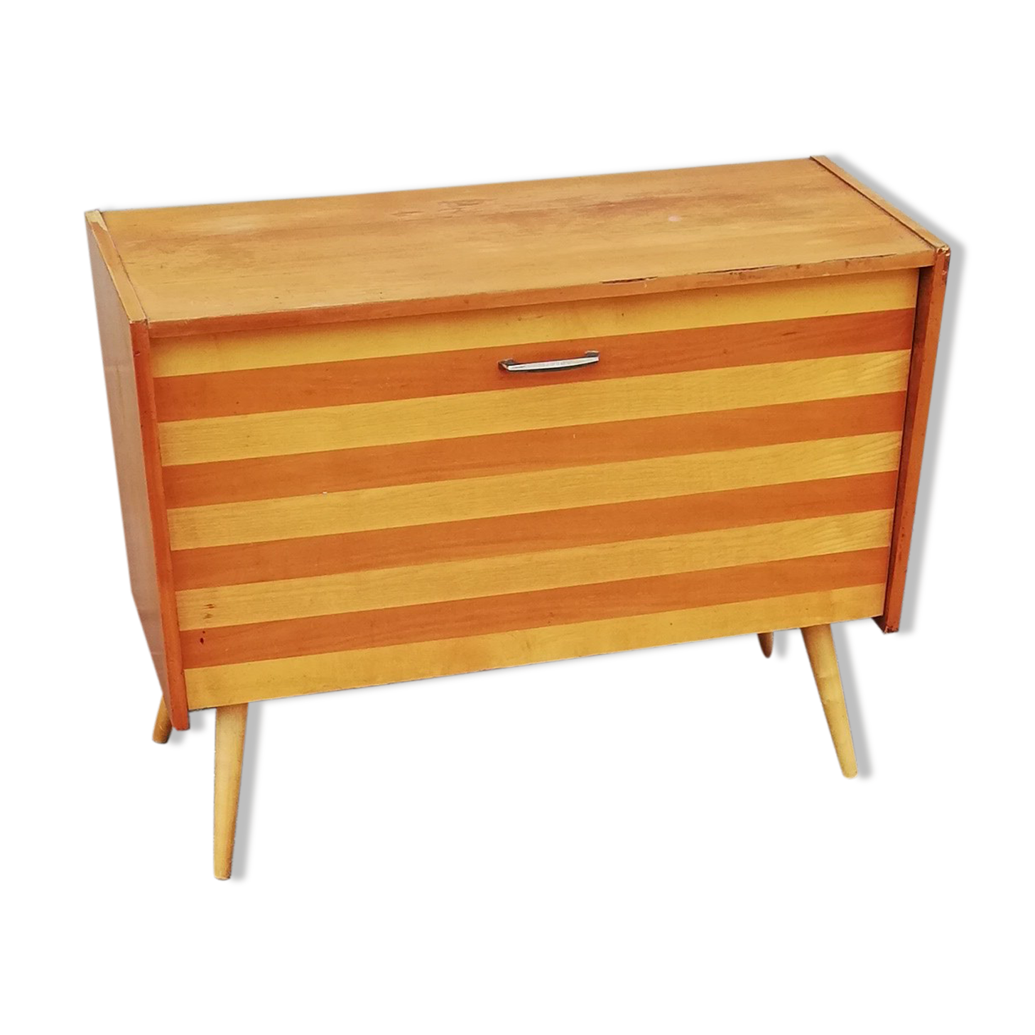 Vintage shoe cabinet compass feet